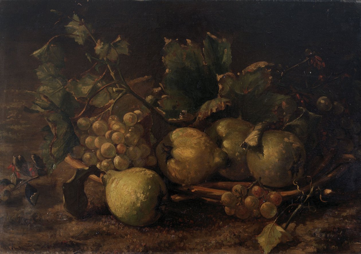 Natureza-morta com frutos de Théo van Rysselberghe