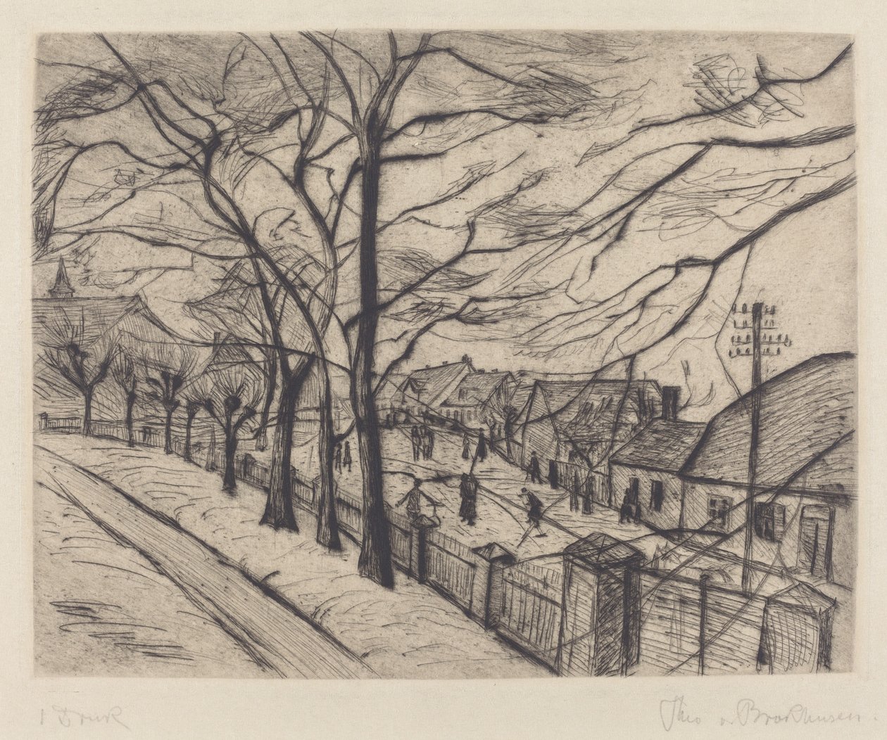 Paisagem de Theo von Brockhusen