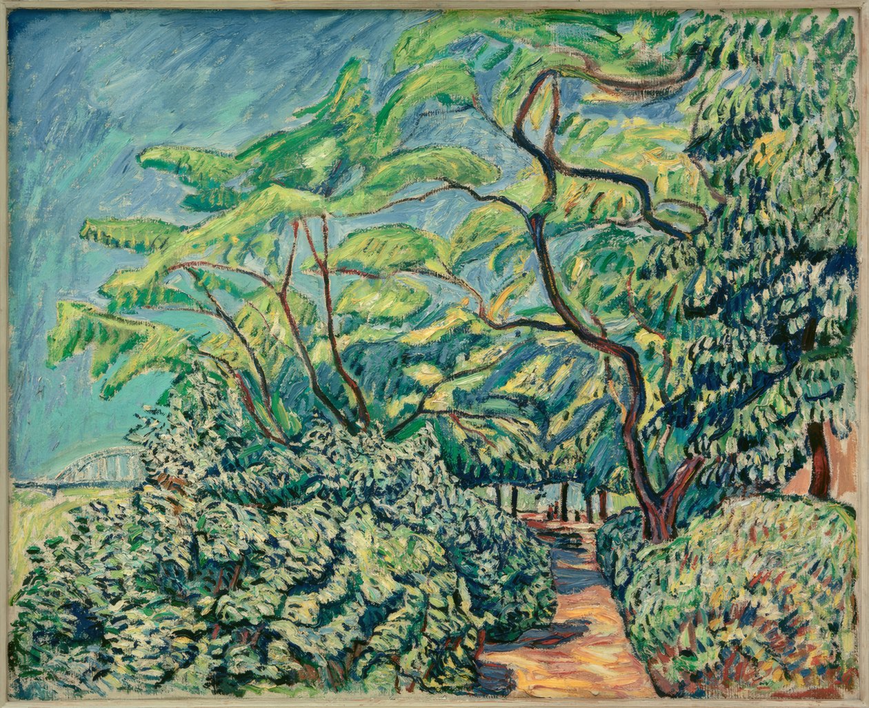 Caminho para Baumgartenbrück de Theo von Brockhusen