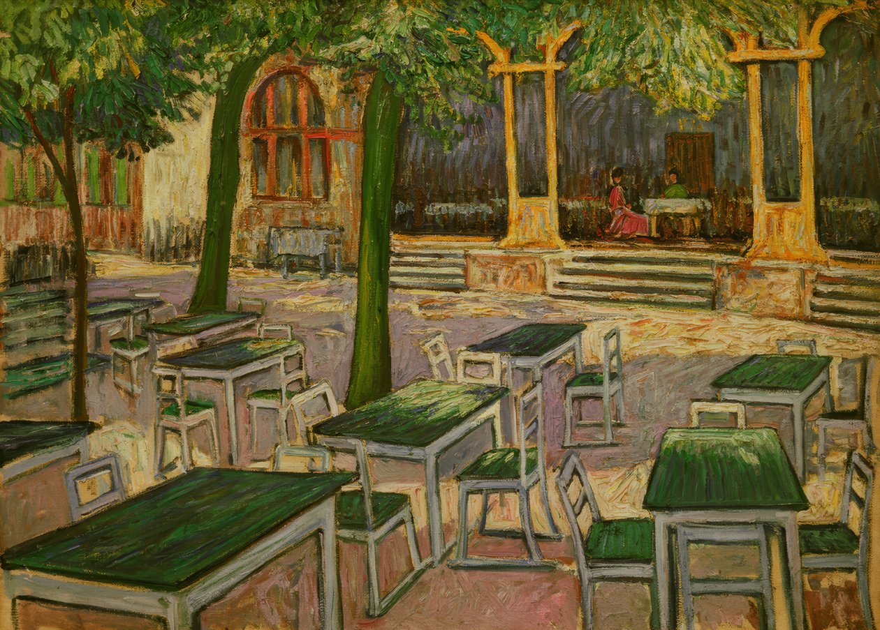 Wirtshausgarten Baumgartenbrück de Theo von Brockhusen
