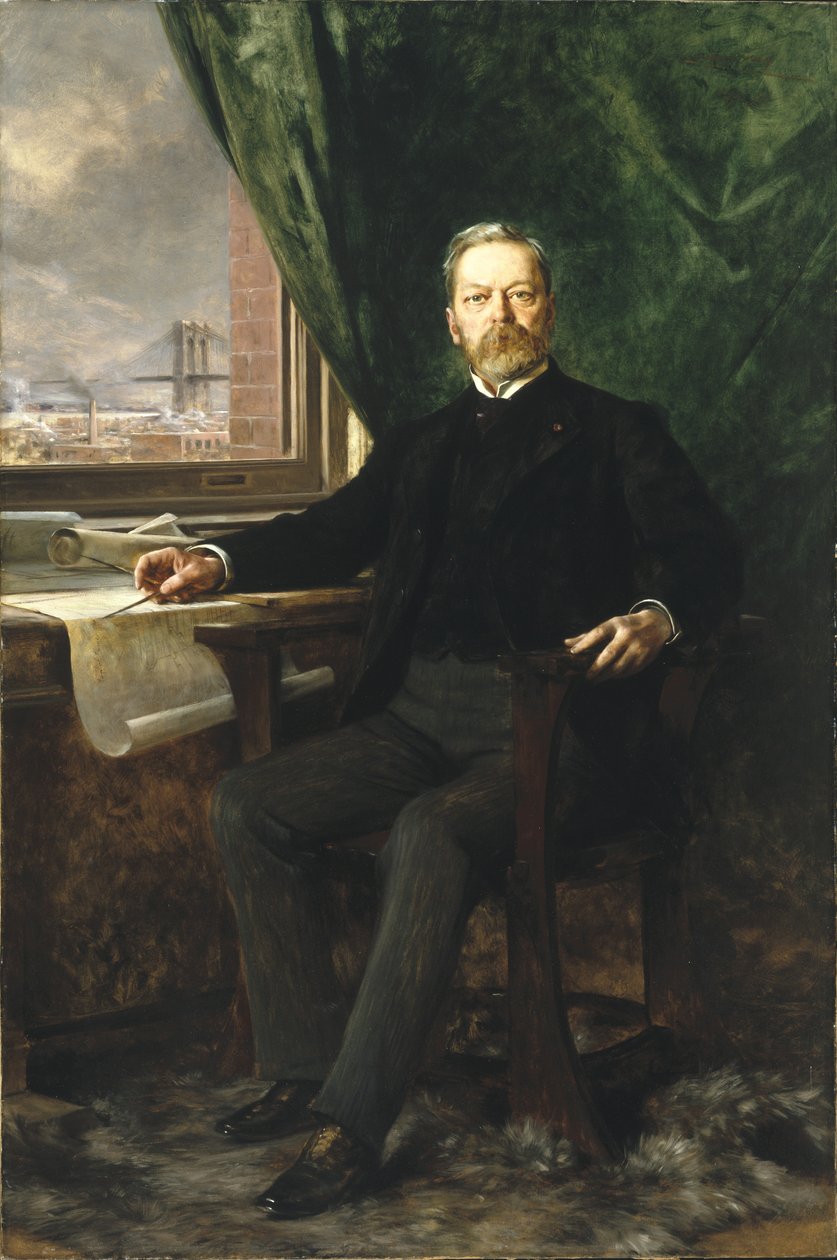 Retrato de Washington A. Roebling, 1899 de Theobald Chartran