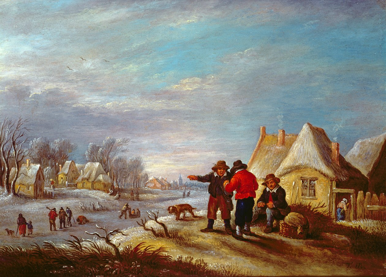 Final do inverno na Flandres de Theobald Michau