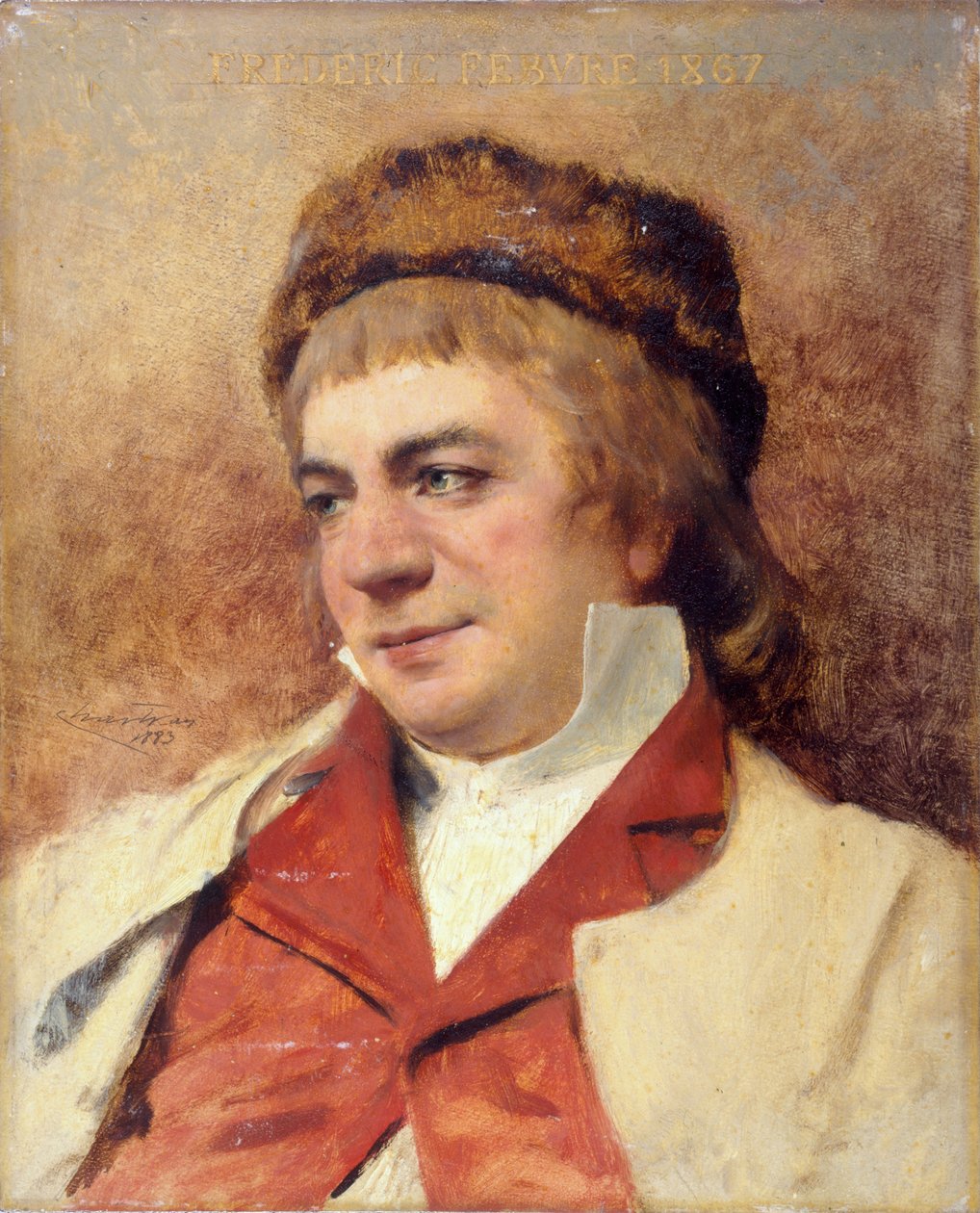 Retrato de Frédéric Fèbvre 1835-1916, 1883. de Theobald Chartran
