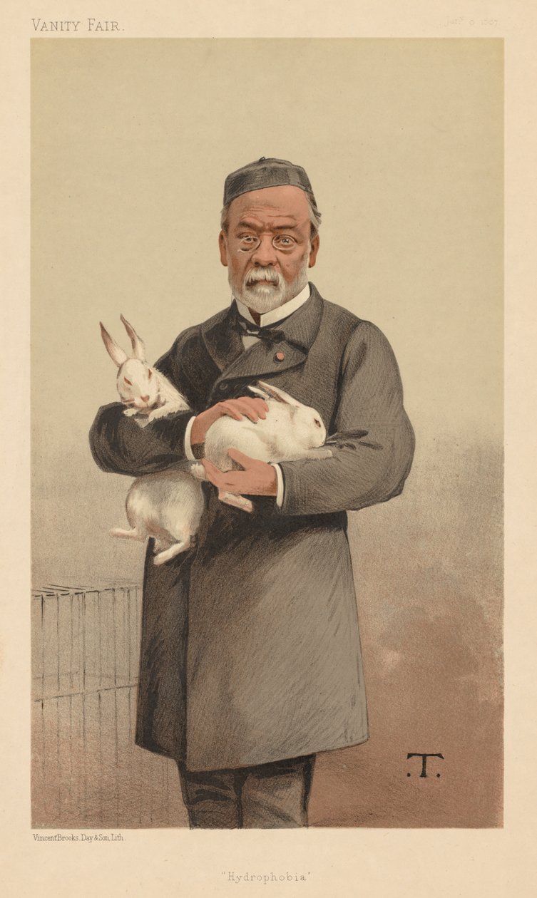 Vanity Fair: Hydrophobia, 1887. de Theobald Chartran