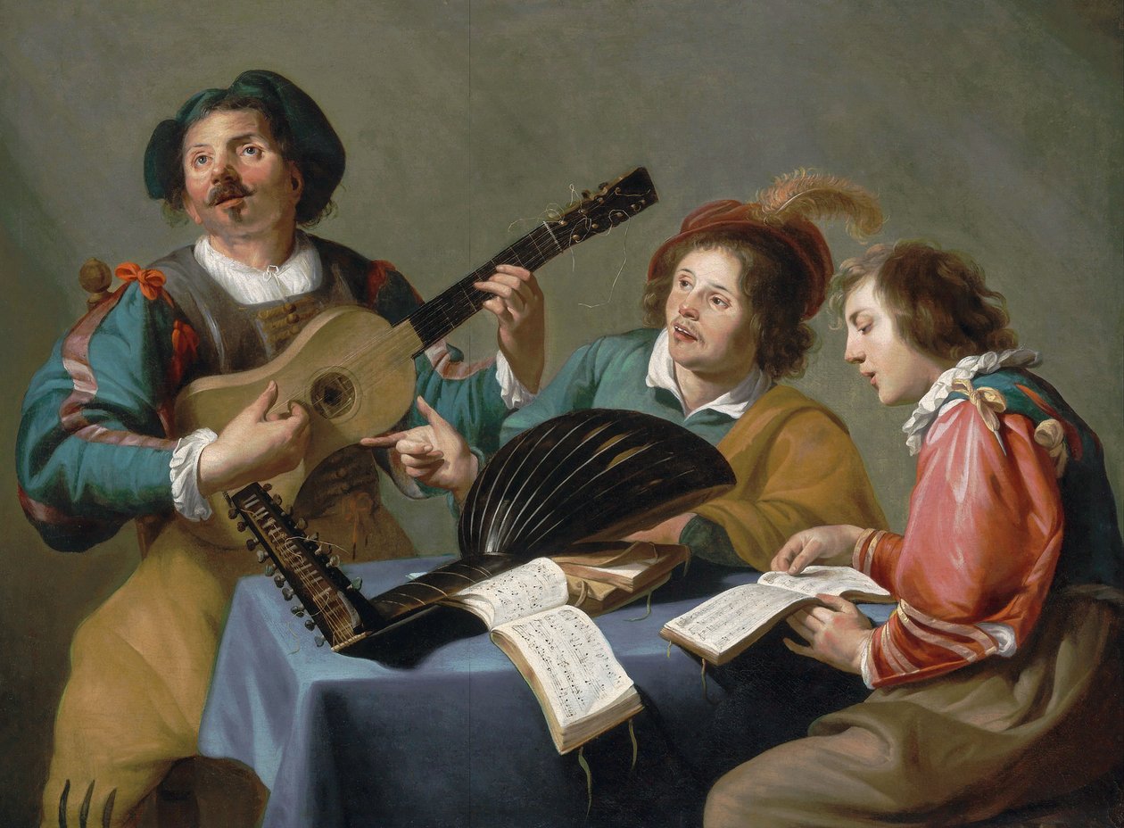 Um concerto musical de Theodoor Rombouts