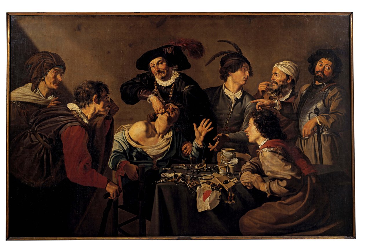 O arrancador de dentes de Theodoor Rombouts