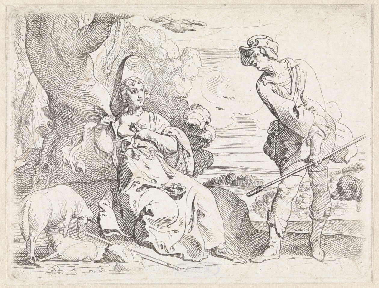 Pastor e Pastora de Theodoor van Thulden