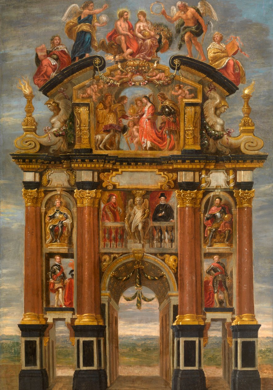 Triumphbogen von König Philipp IV. von Spanien de Theodoor van Thulden