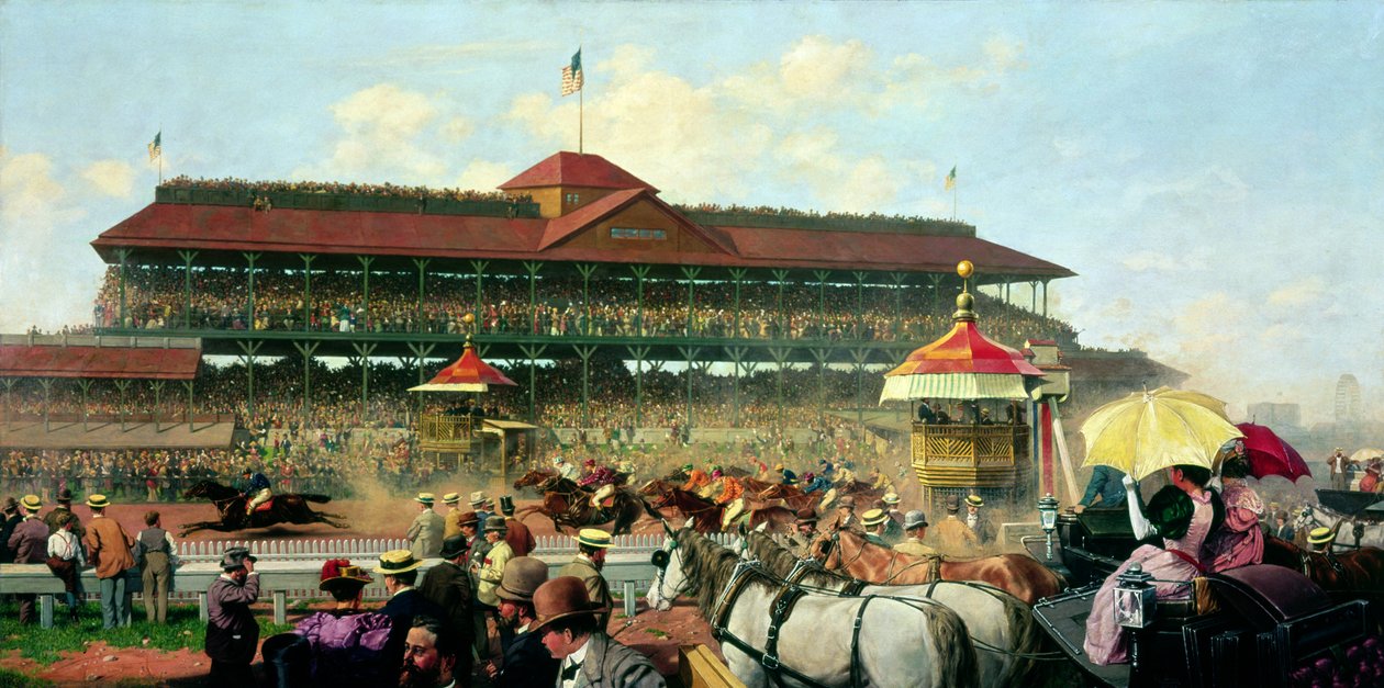 O Derby Americano, Chicago, 1893 de Theodor Groll