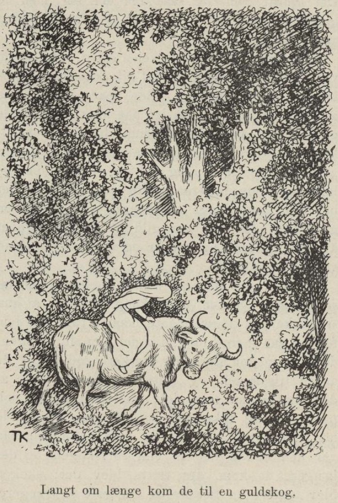 Kari Trstakk Katie Woodencloak de Theodor Kittelsen