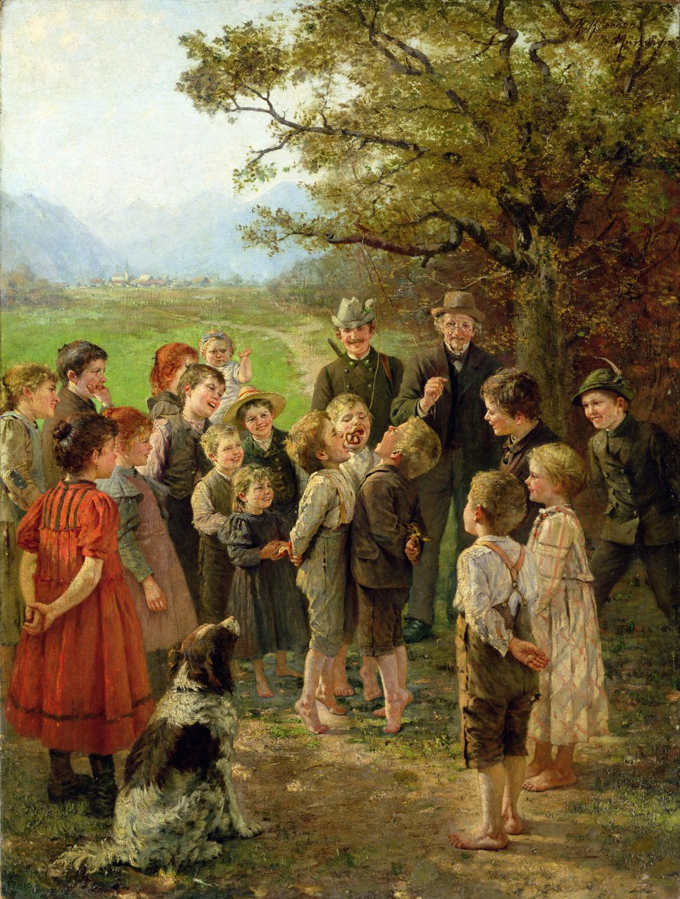 Mordendo o biscoito de Theodor Kleehaas