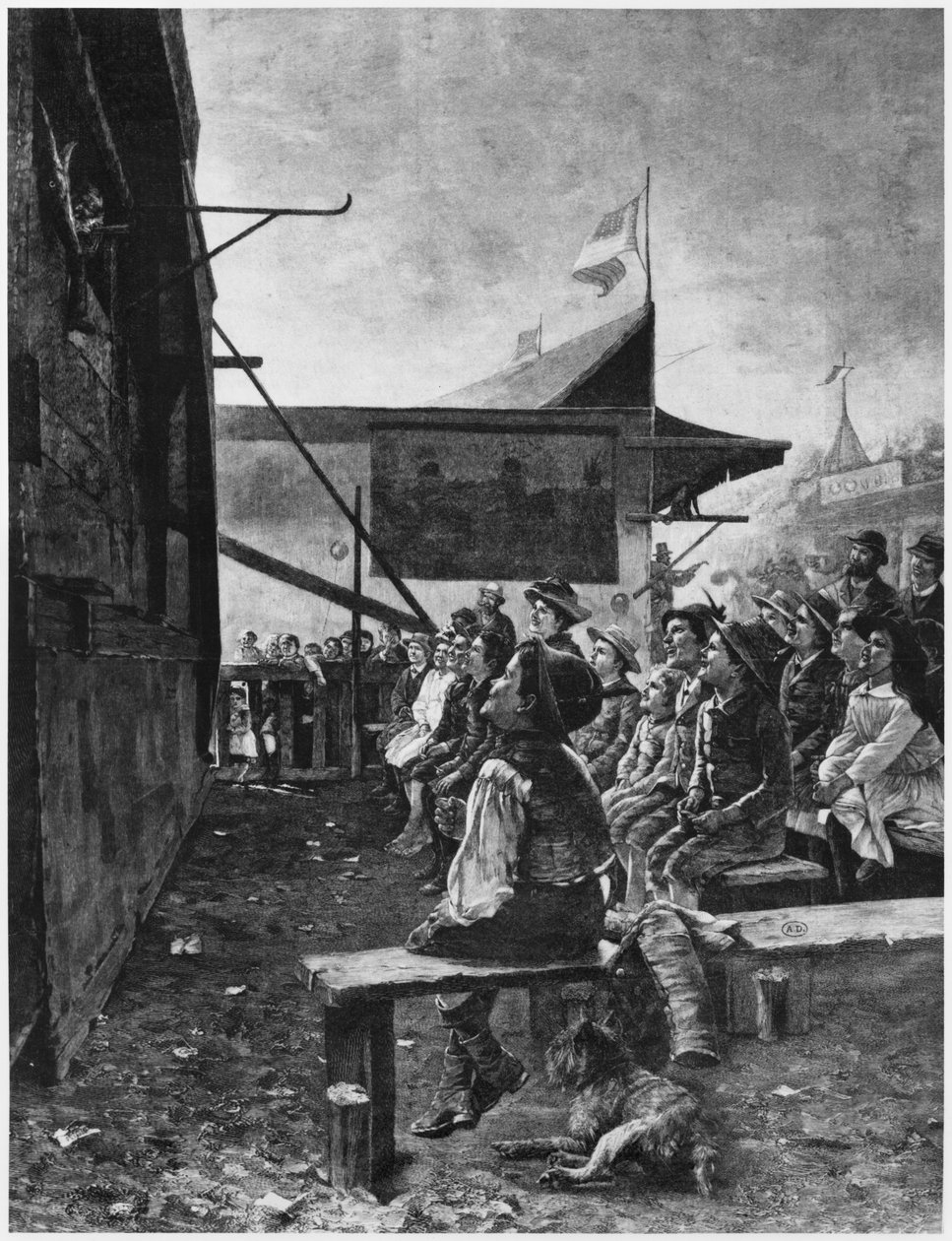 O marionetista, 1894 de Theodor Kleehaas