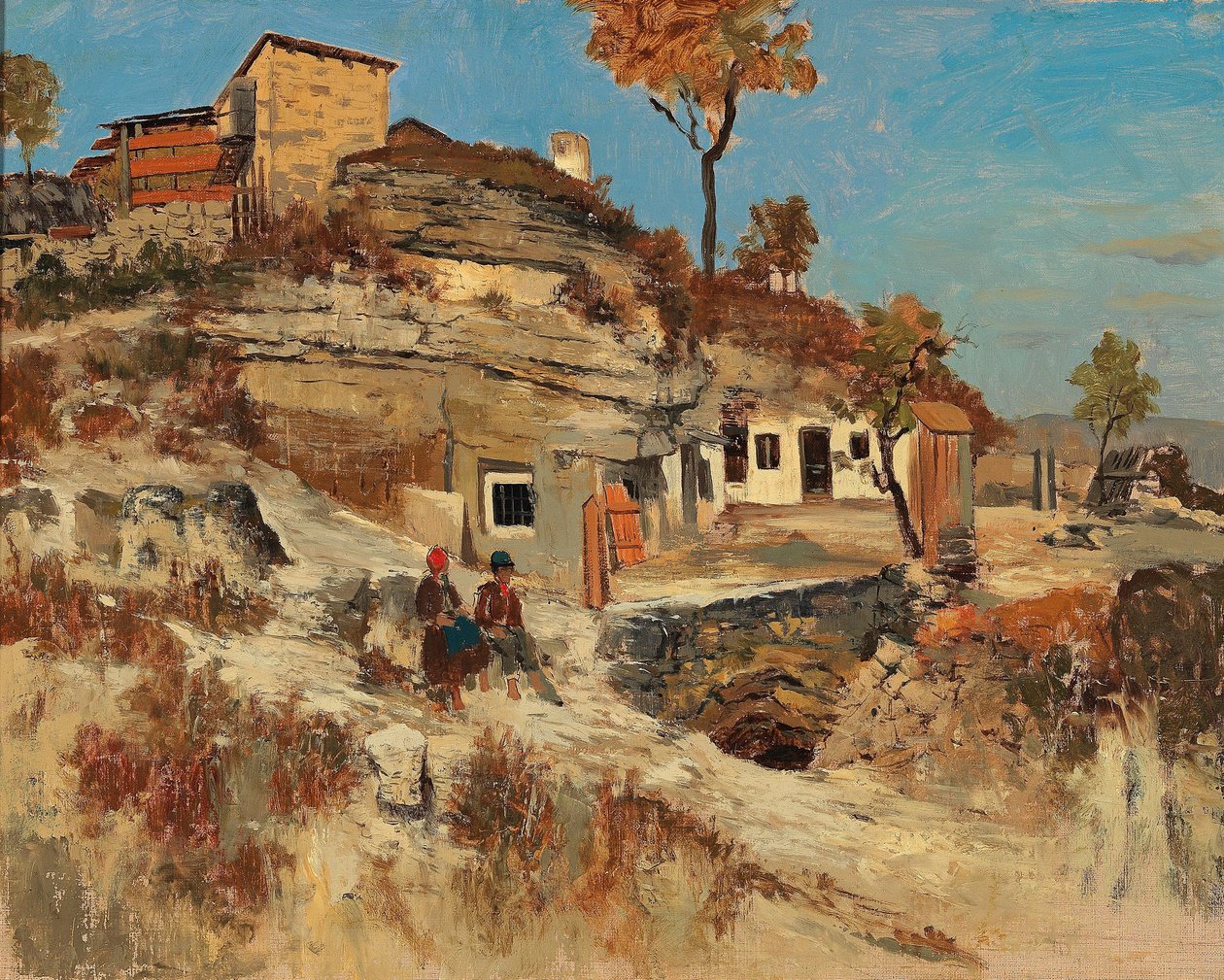 Paisagem do sul de Theodor von Hormann
