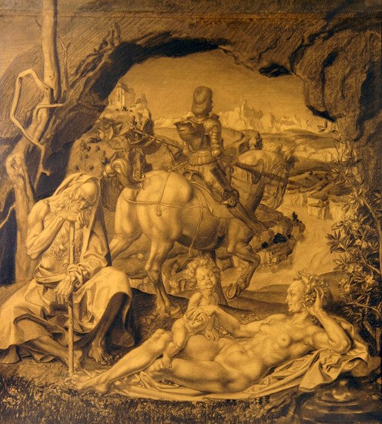 O painel do Centro das Três Idades da Vida de Theodor Baierl
