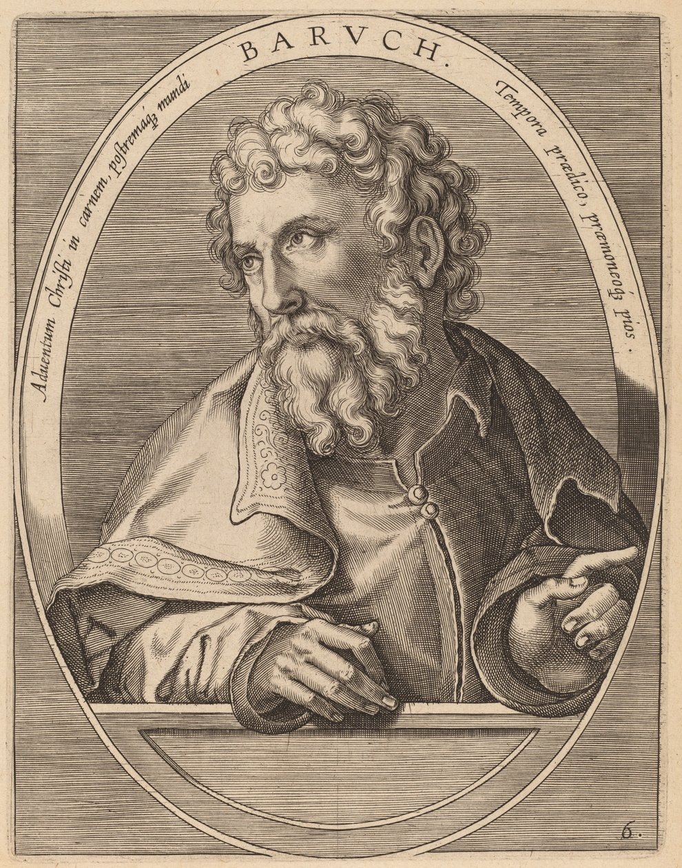 Baruch de Theodor Galle after Jan van der Straet