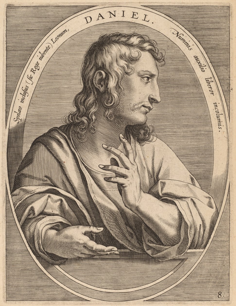 Daniel de Theodor Galle after Jan van der Straet