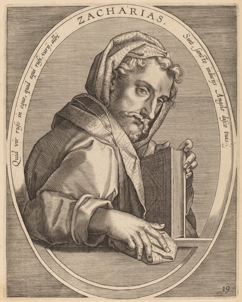 Zaccarias de Theodor Galle after Jan van der Straet