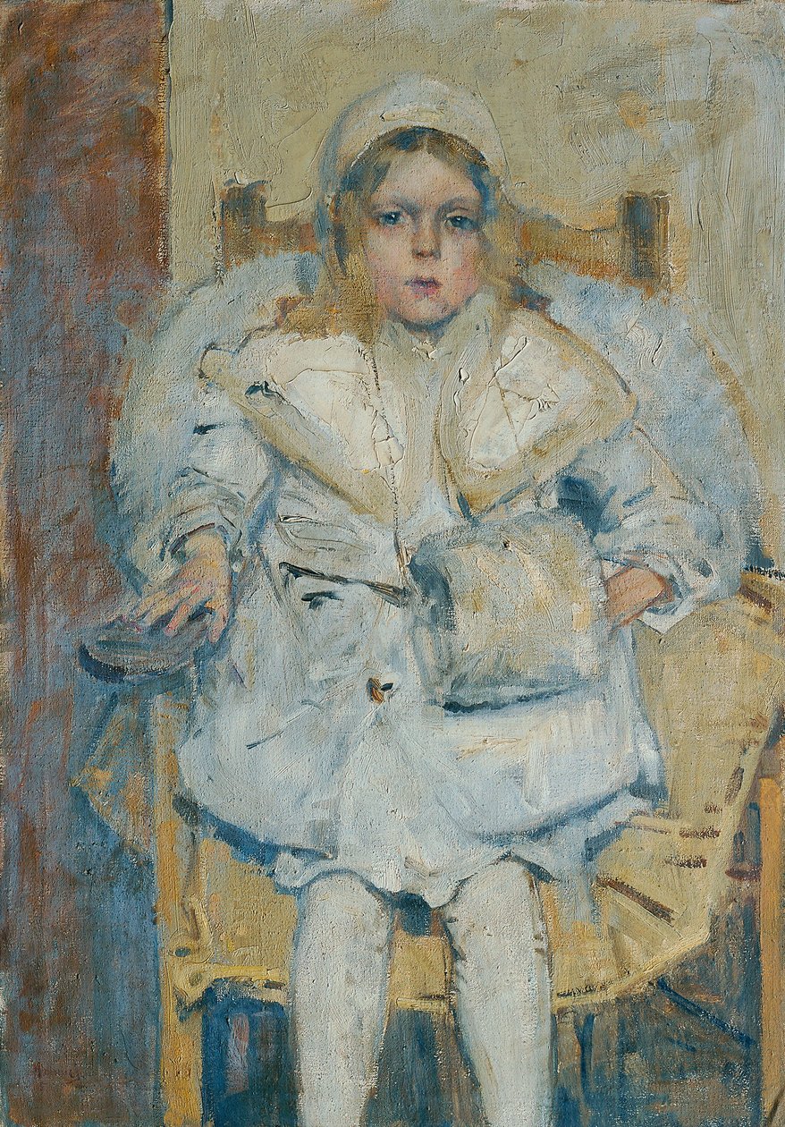 Retrato de uma rapariga de Theodor Hummel