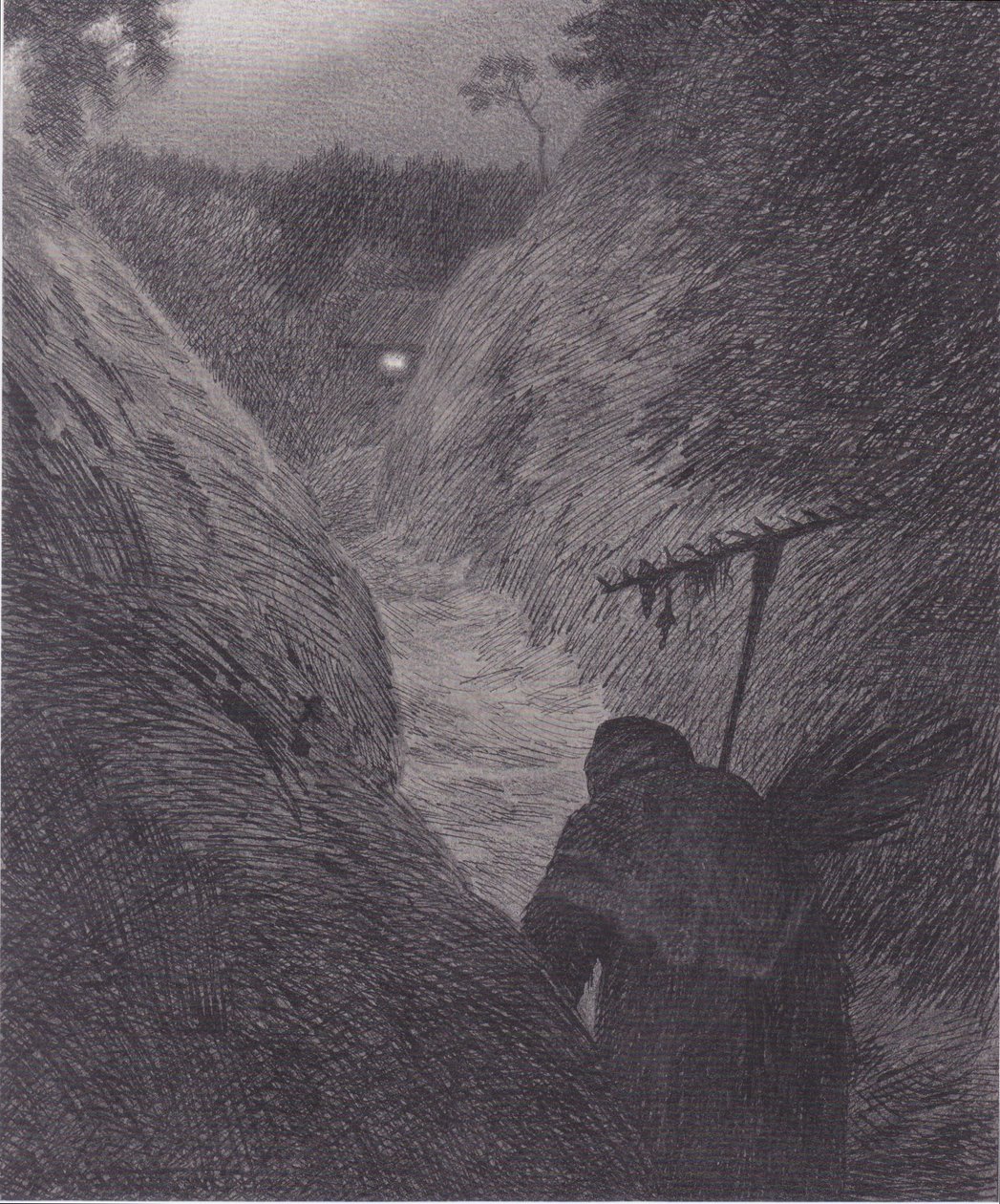  A peste vem de Theodor Kittelsen