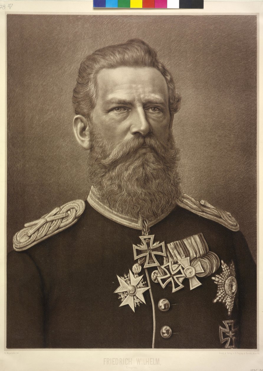 O príncipe herdeiro Frederic Wilhelm de Theodor Mayerhofer