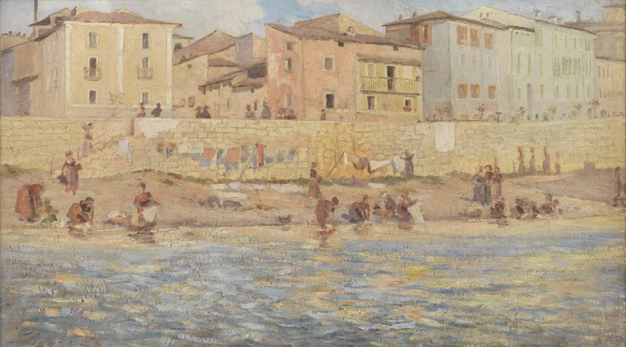 O Rio Liri. Itália de Theodor Philipsen