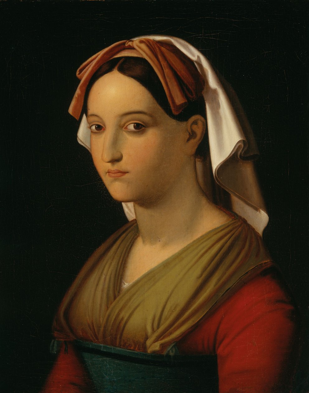 Retrato de Vittoria Caldoni de Theodor Rehbenitz