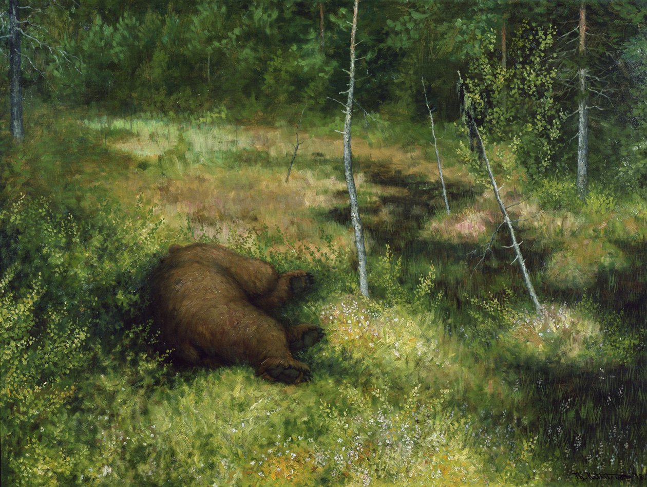 Brakar do Urso de Theodor Kittelsen