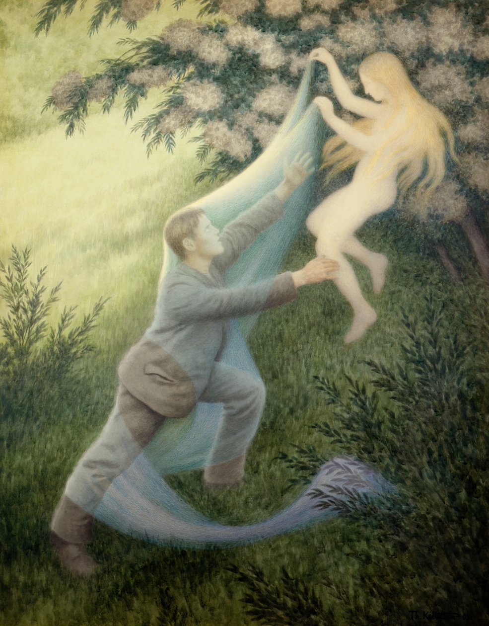 Jogo de fadas de Theodor Severin Kittelsen