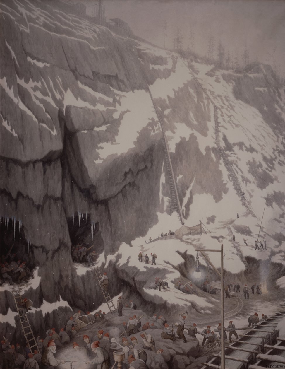 Trabalho de base de Theodor Severin Kittelsen