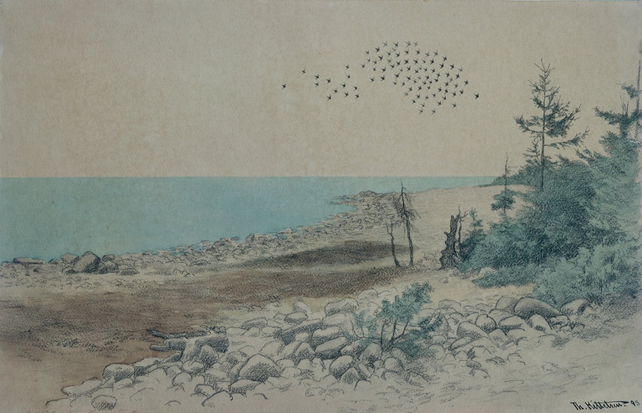 Jomfruland (pintura) de Theodor Severin Kittelsen