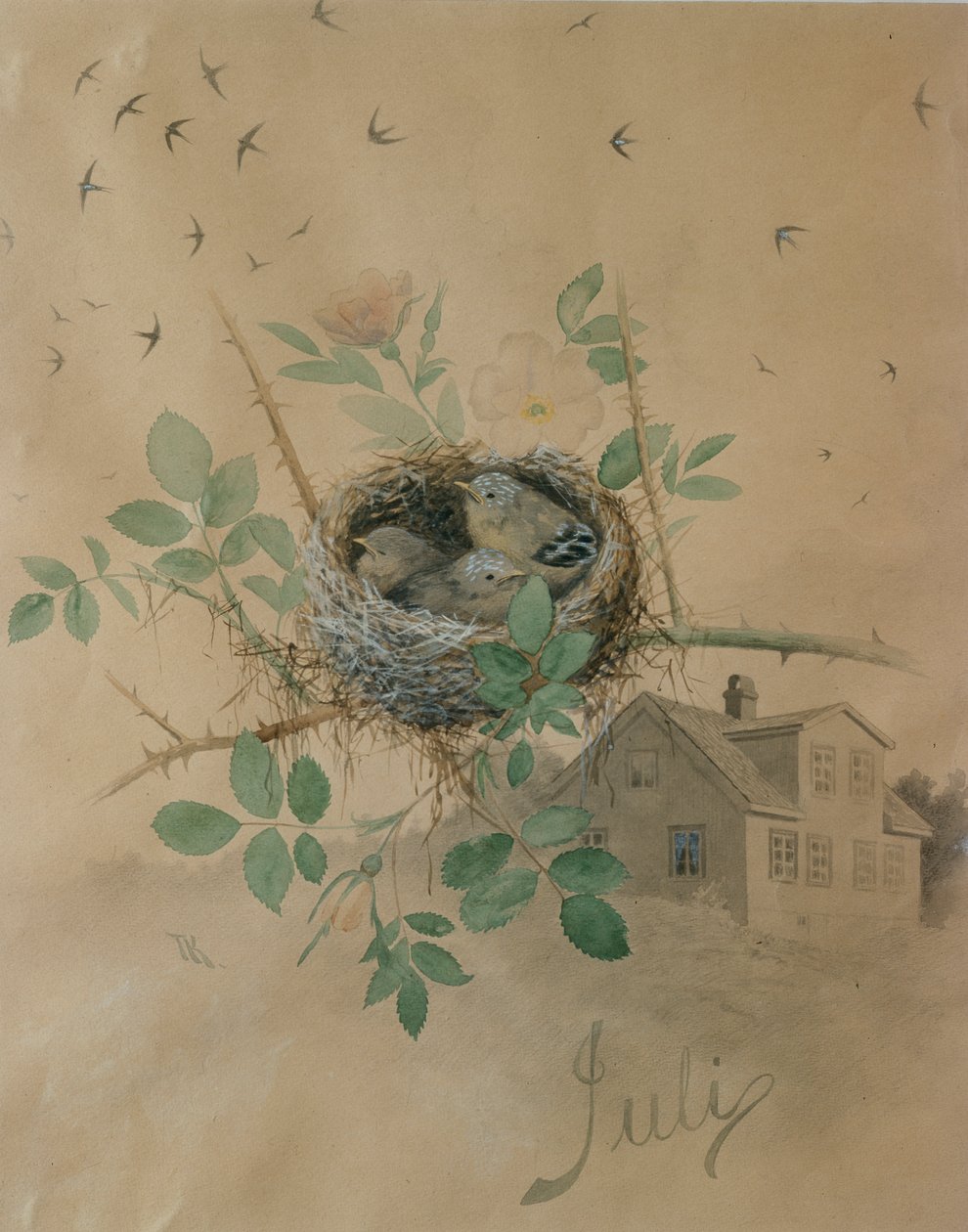 Julho de Theodor Kittelsen