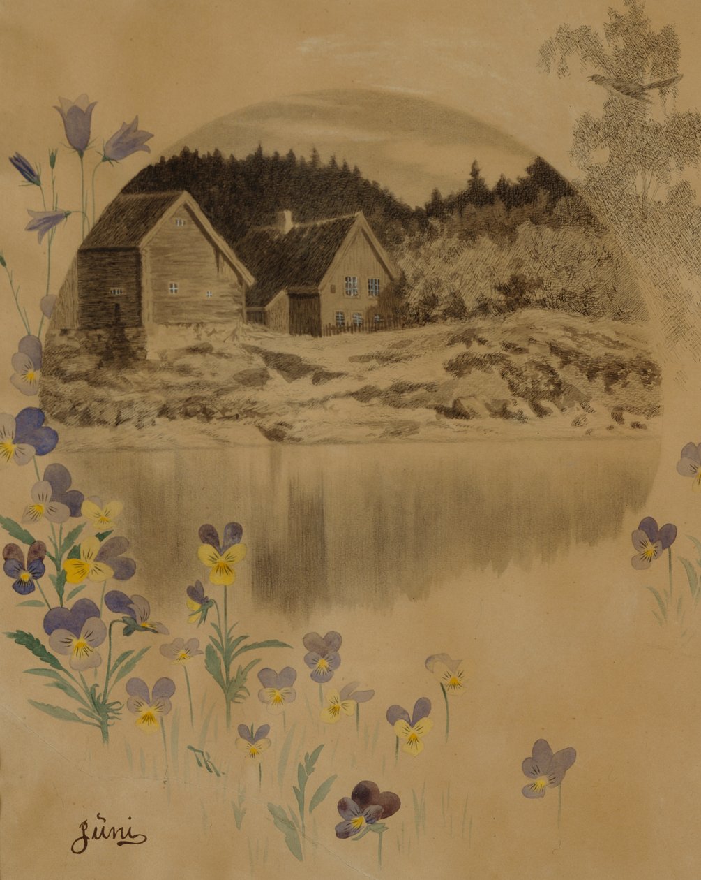 Junho de Theodor Kittelsen