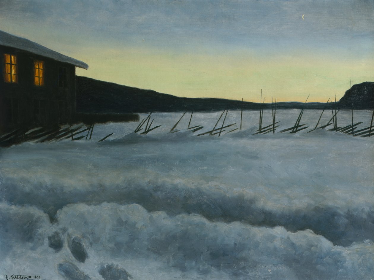 Minha casa de Theodor Kittelsen