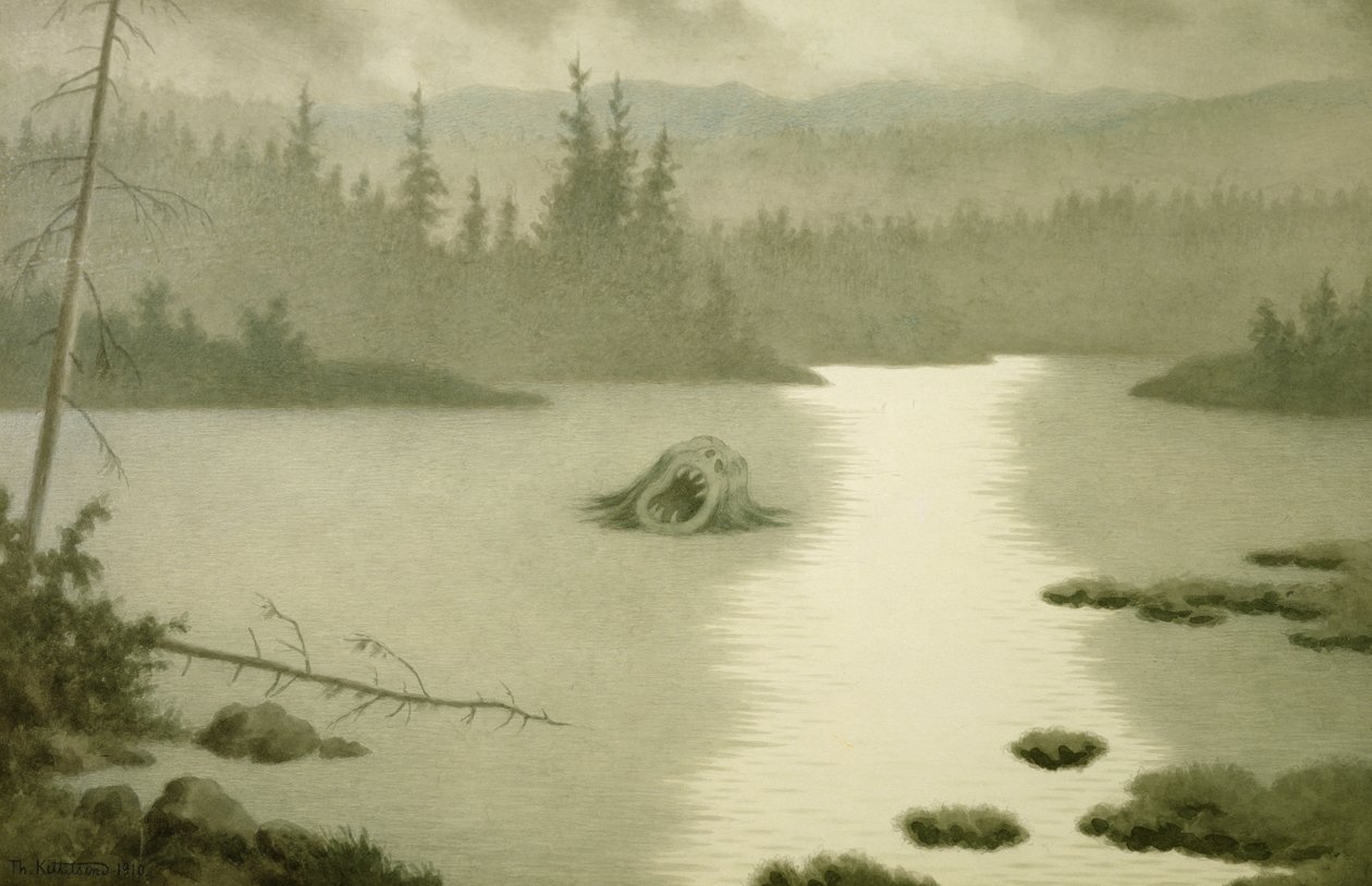 Screams Cams de Theodor Kittelsen