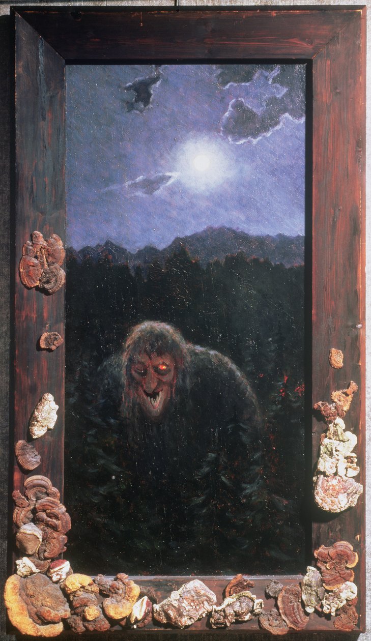 O nosso Troll doméstico (óleo sobre tela) de Theodor Kittelsen