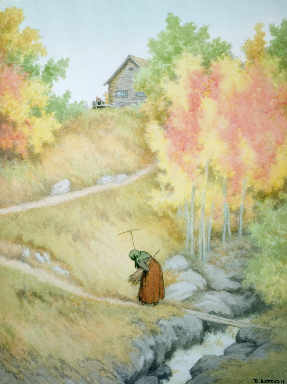 Praga de Theodor Kittelsen