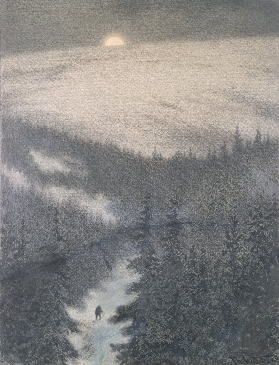 Pequeno produtor de Theodor Kittelsen