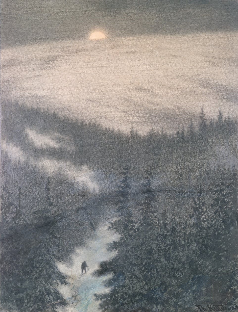 Smallholder de Theodor Kittelsen