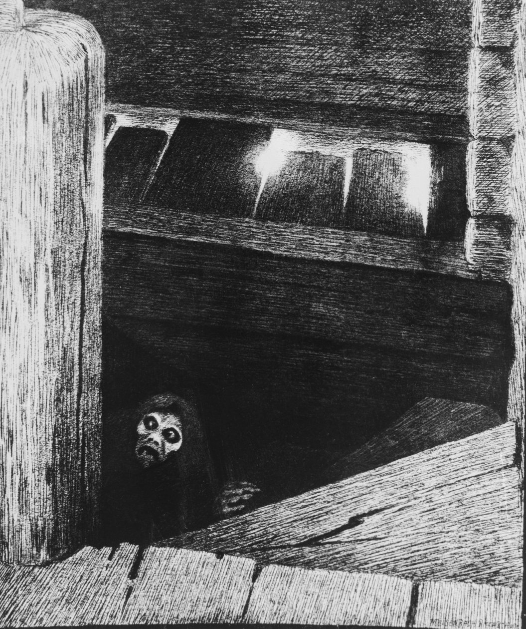 A Peste Negra de Theodor Kittelsen