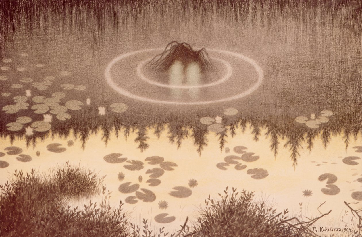 Espírito da água (Nokken) de Theodor Severin Kittelsen