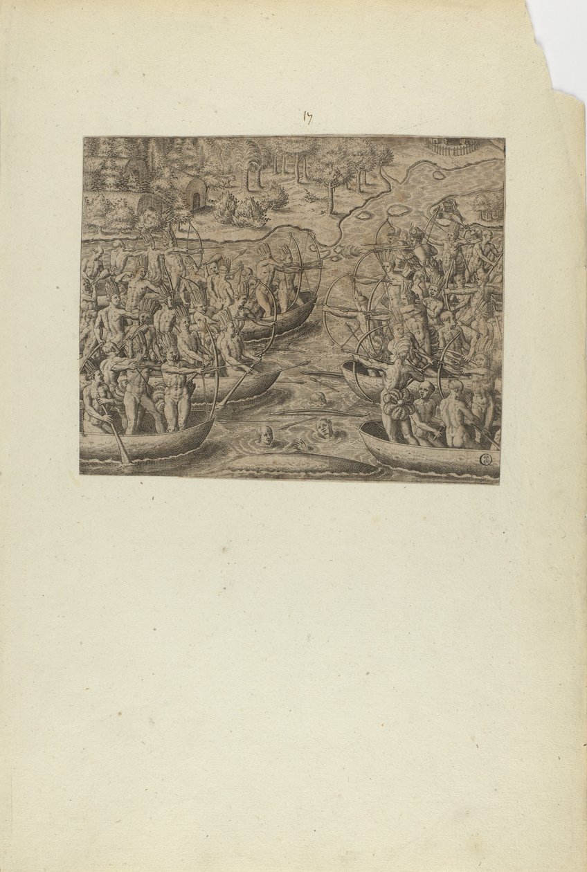 (Sem título) (do livro Americae, Parte III) de Theodor de Bry