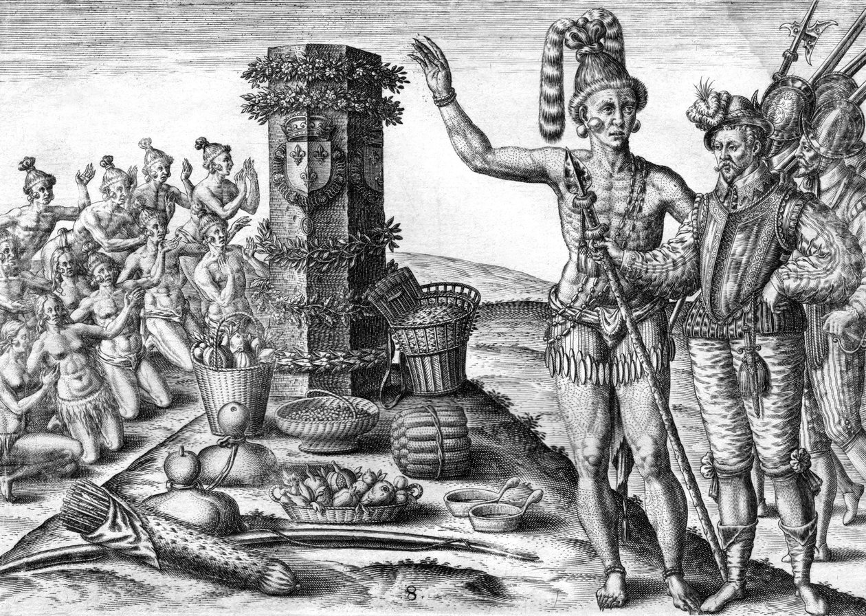 Índios da Flórida de Theodor de Bry