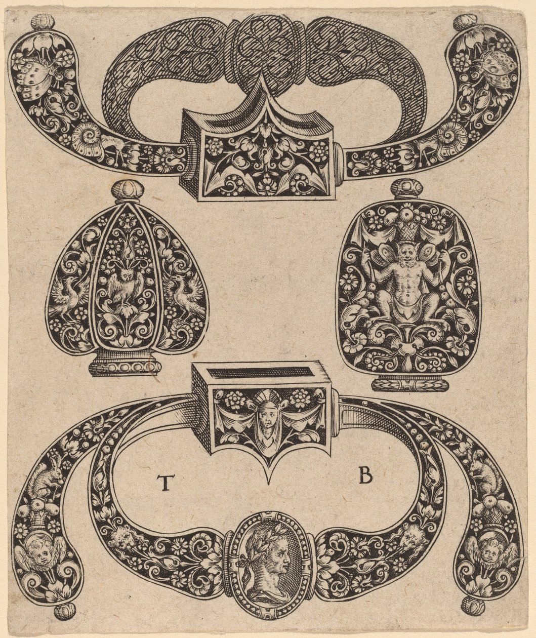 Ornamento de Theodor de Bry
