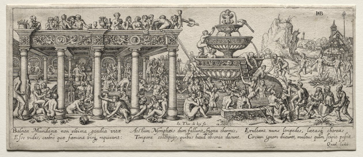 A fonte da juventude de Theodor de Bry