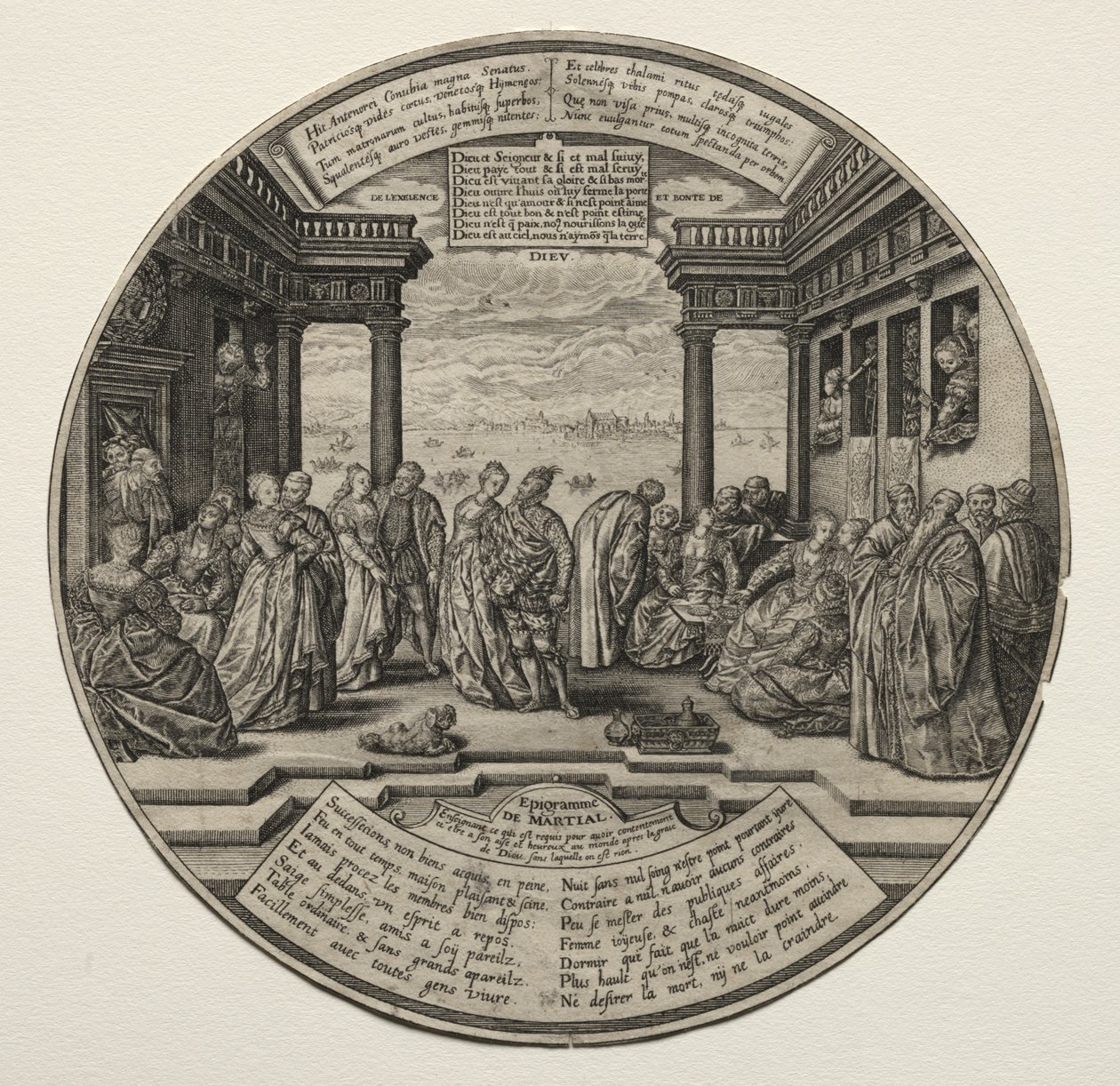 A bola veneziana de Theodor de Bry