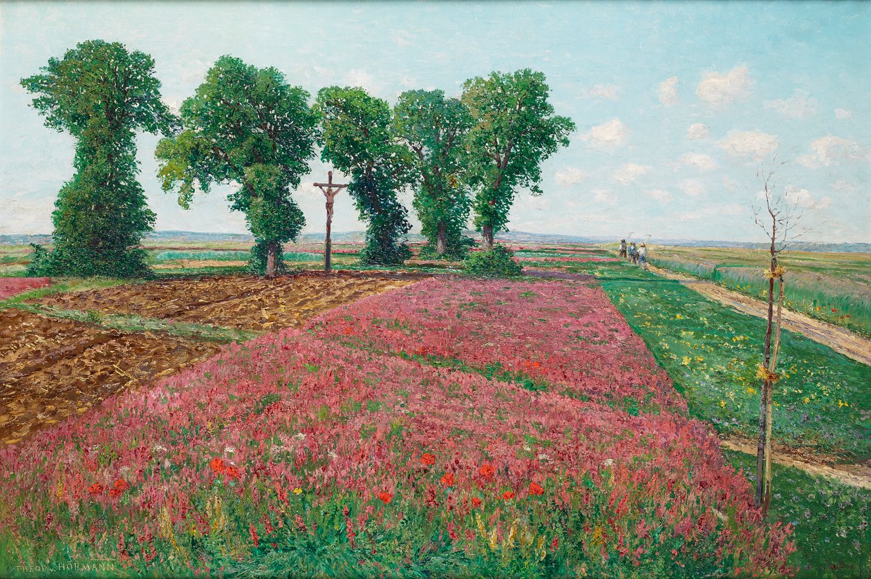 O grande campo de sanfeno em Znojmo IV de Theodor von Hormann