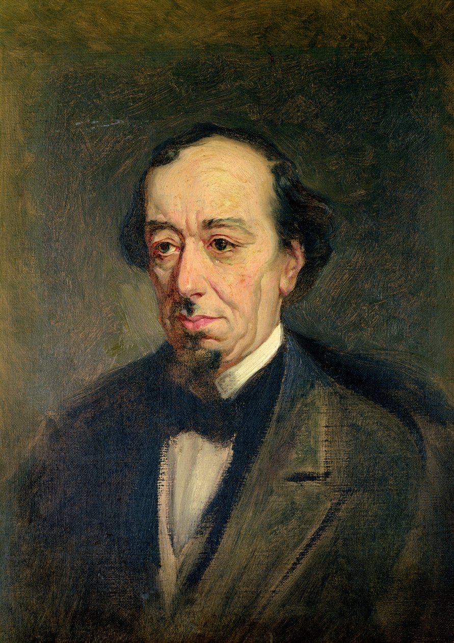 Benjamin Disraeli, conde de Beaconsfield, 1877 de Theodore Blake Wirgman