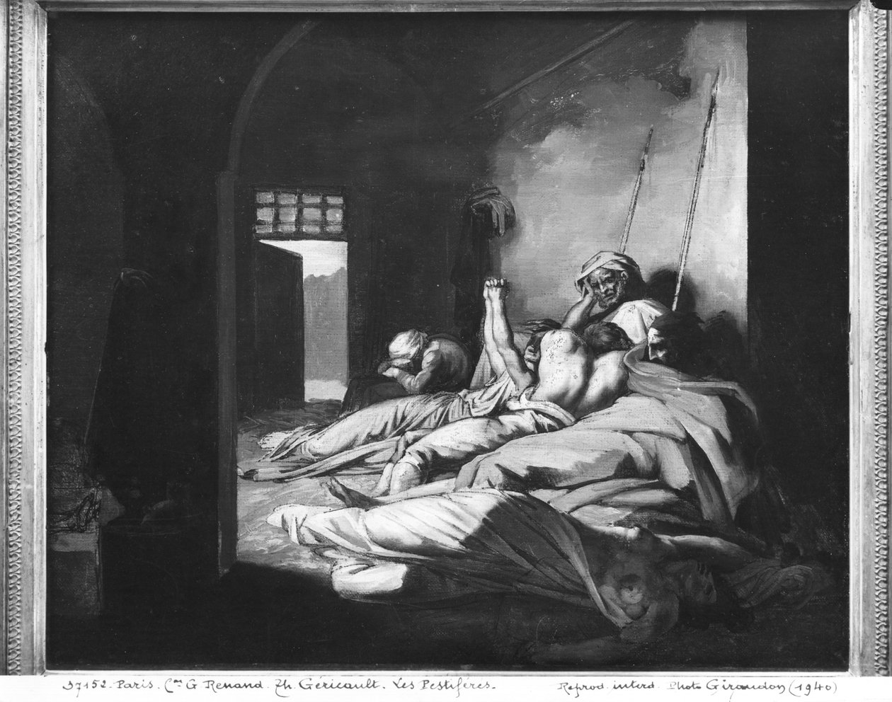 Vítimas da Peste de Theodore Gericault