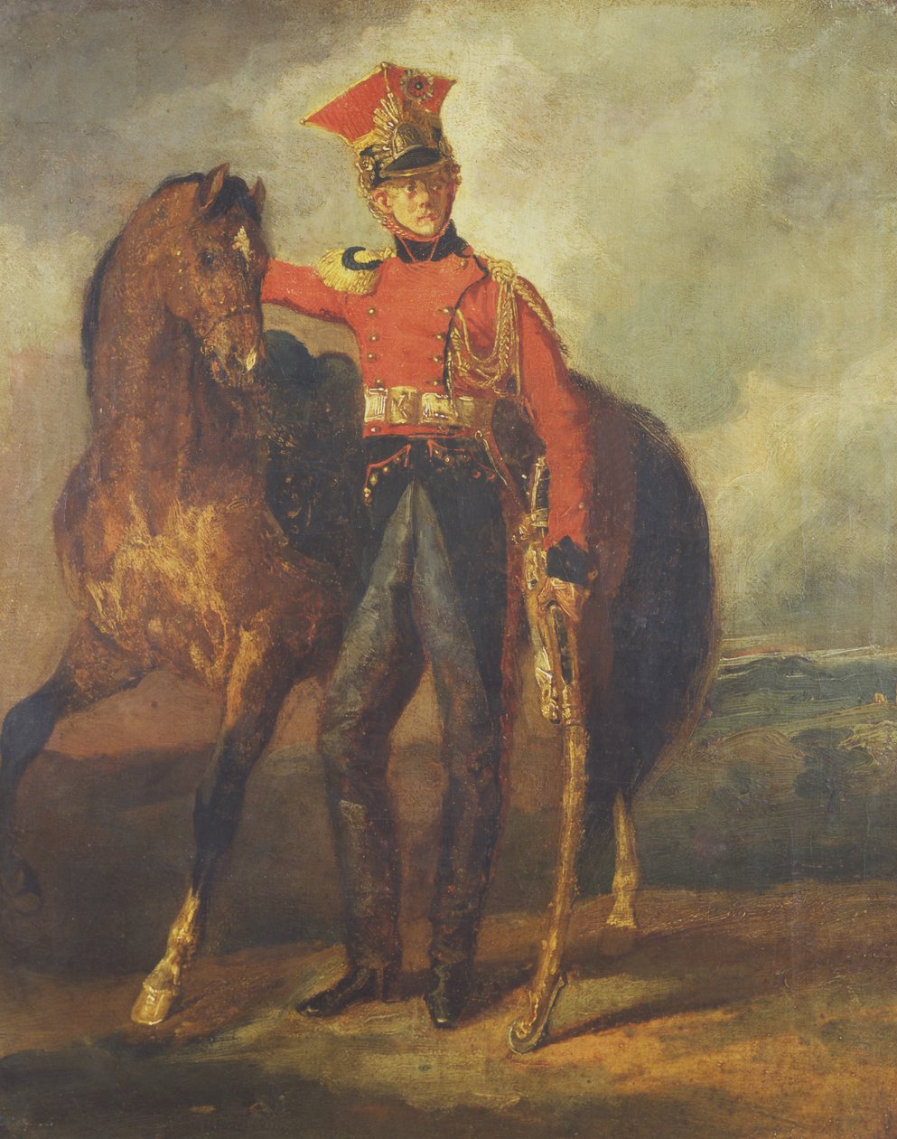 Lanceiro Vermelho da Guarda Imperial de Theodore Gericault