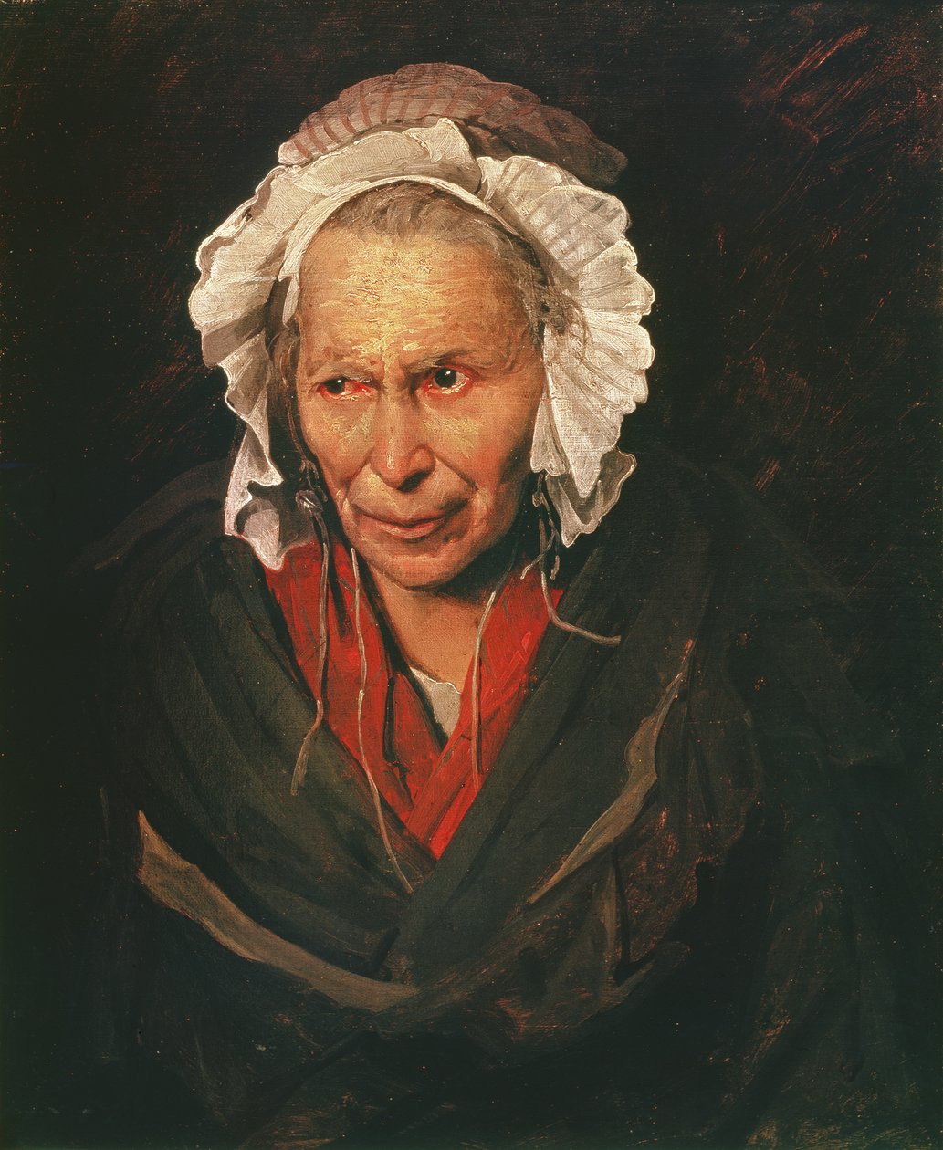 A Louca ou A Obsessão da Inveja, 1819-22 de Theodore Gericault